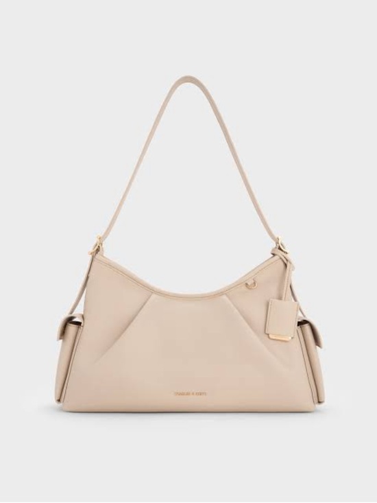 Charles & Keith Handbags - Charles & Keith Khai Side-Pocket Shoulder Bag